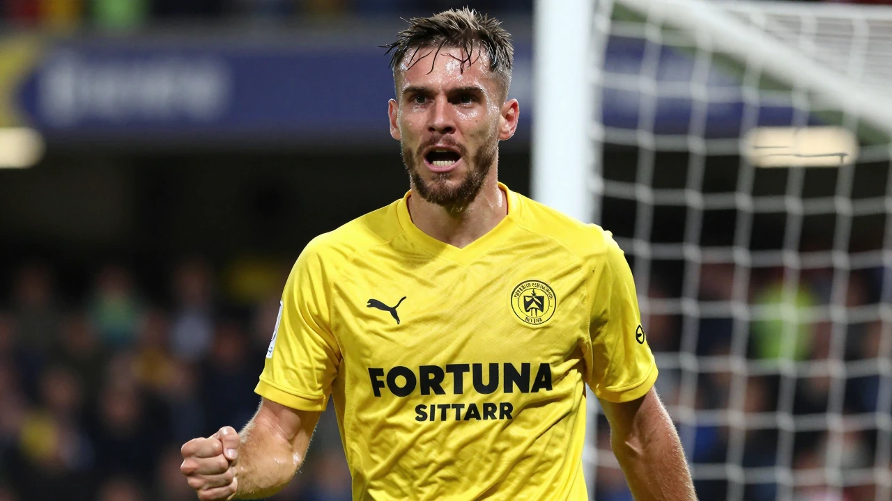 Fortuna Sittard klom naar de vierde plaats in de Eredivisie na een 3-2 uitzege bij ADO Den Haag, dankzij twee treffers...