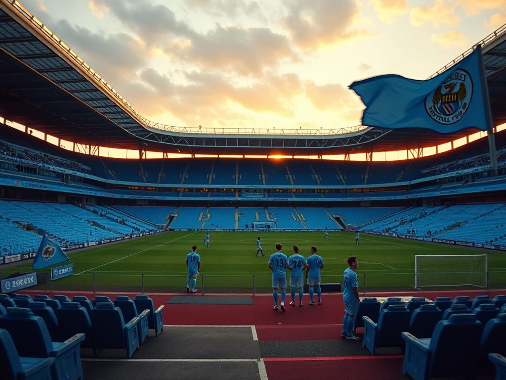 Manchester City to break attendance record in final Premier League match against Aston Villa, as Pep Guardiola bids...