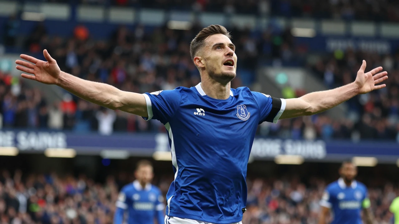 Everton twice came from behind to draw 2-2 with Manchester United thanks to a last-gasp Ainsley Maitland-Niles stunner on...