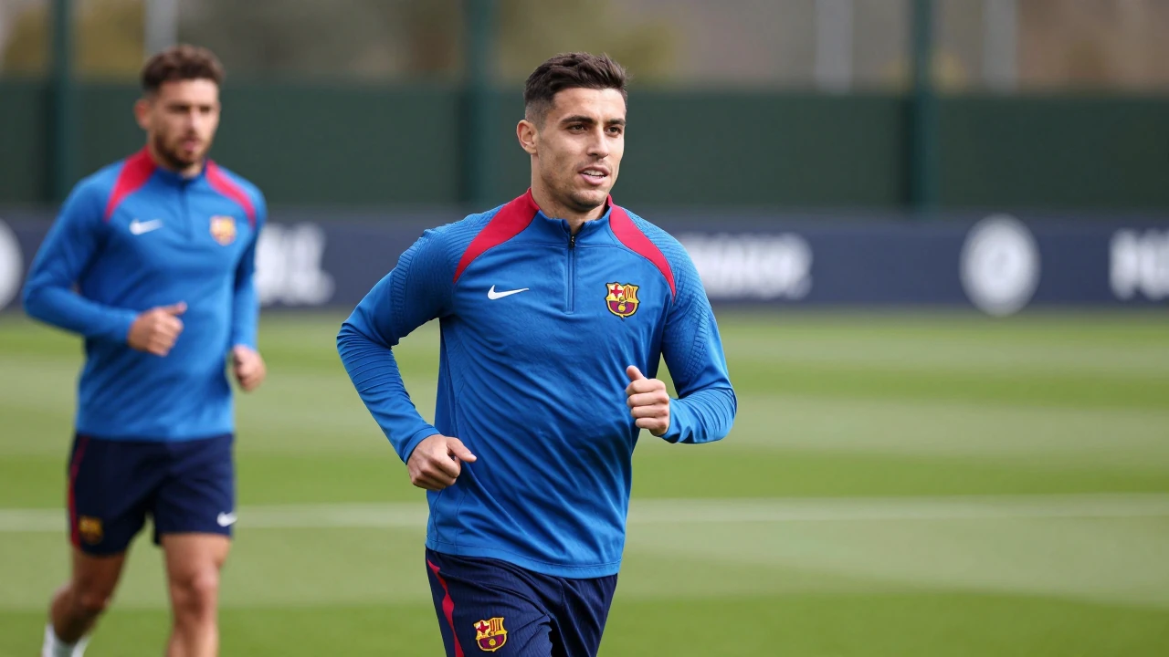 Barcelona recibe un impulso con el regreso de Fermín López y Araujo a los entrenamientos grupales durante su pretemporada...
