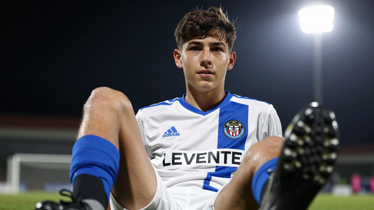 El Levante debutó en Primera División con un joven canterano, Marc Santos, que se convirtió en el jugador más joven de la...