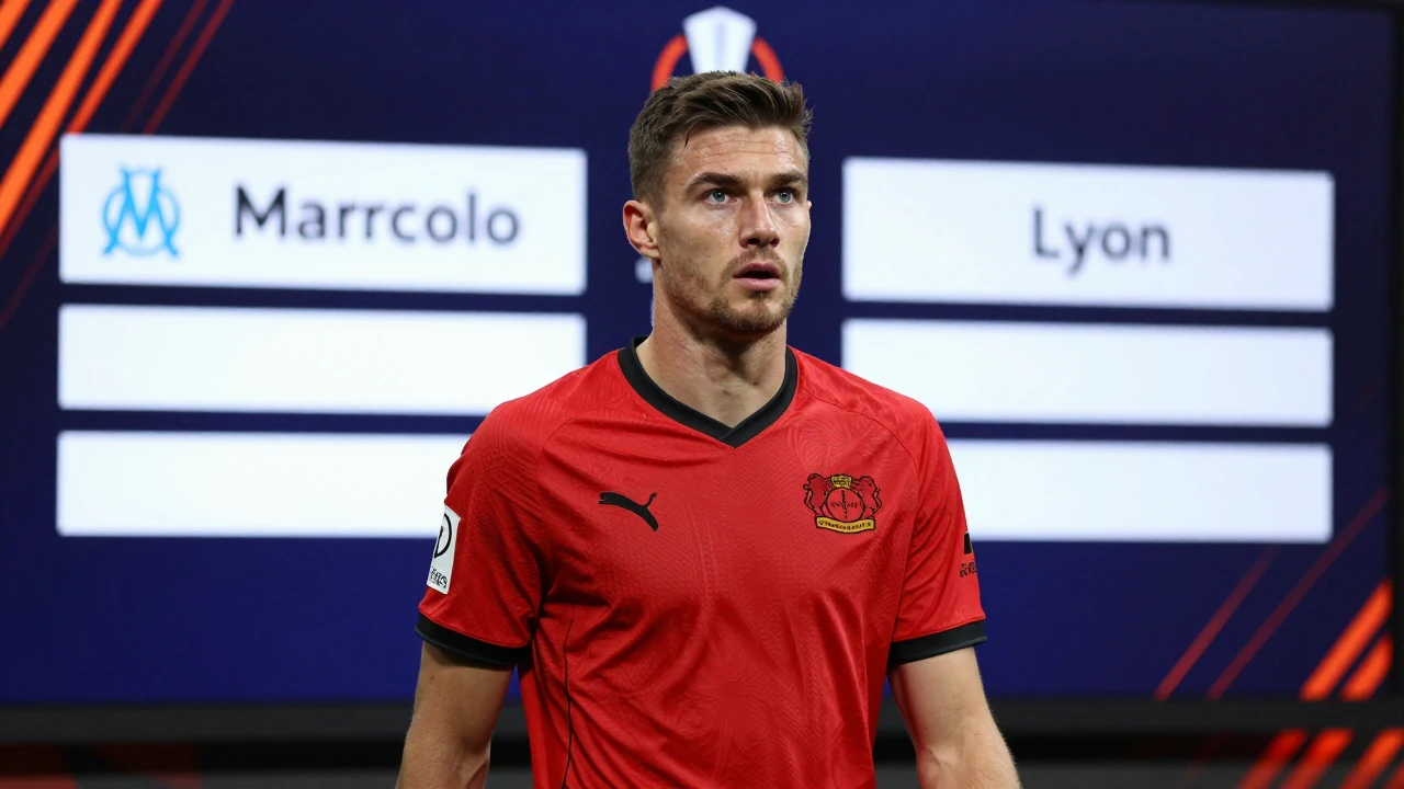 Bayer Leverkusen will face Olympique Marseille and Olympique Lyon in the Europa League group stage following Tuesday's draw