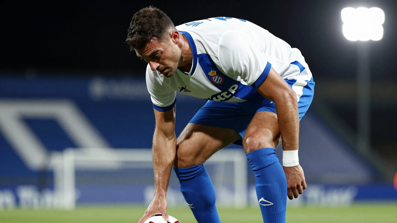 RCD Espanyol pierde a Kike García por lesión en el muslo derecho
