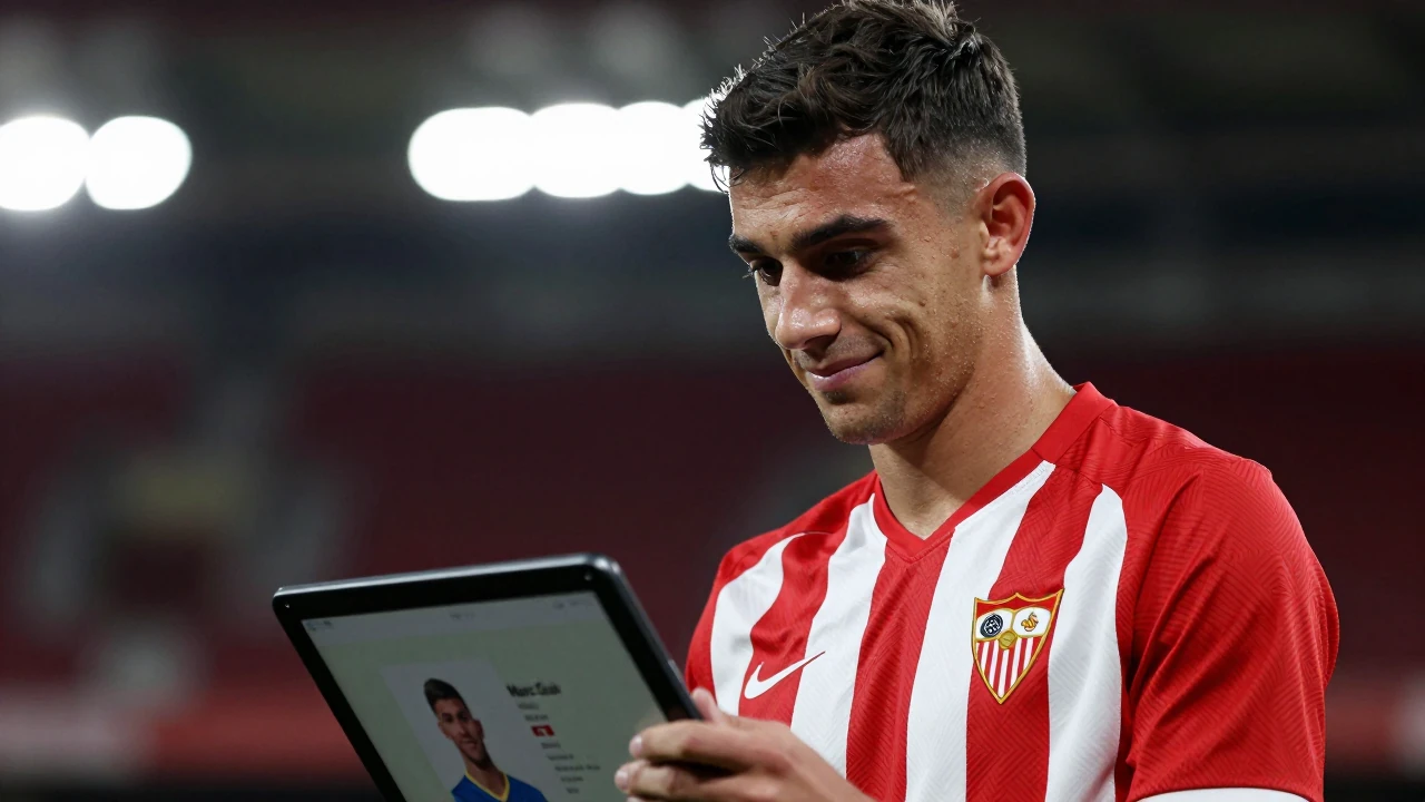 Sevilla is leading the race to sign young striker Marc Guiu, who is looking to return to La Liga after struggling for...