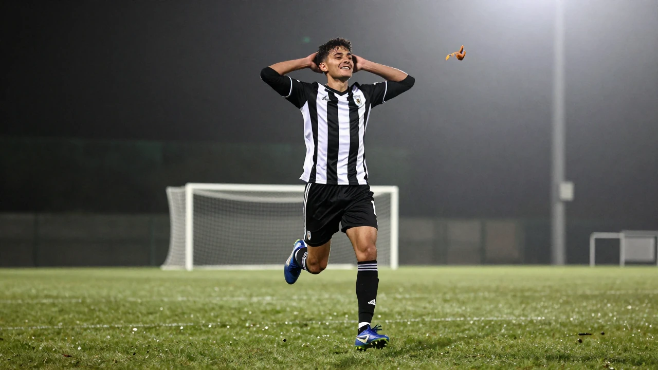 Newcastle United's Under-21s won 2-1 at Hartlepool United with 17-year-old Kyran Thompson scoring both goals to secure a...