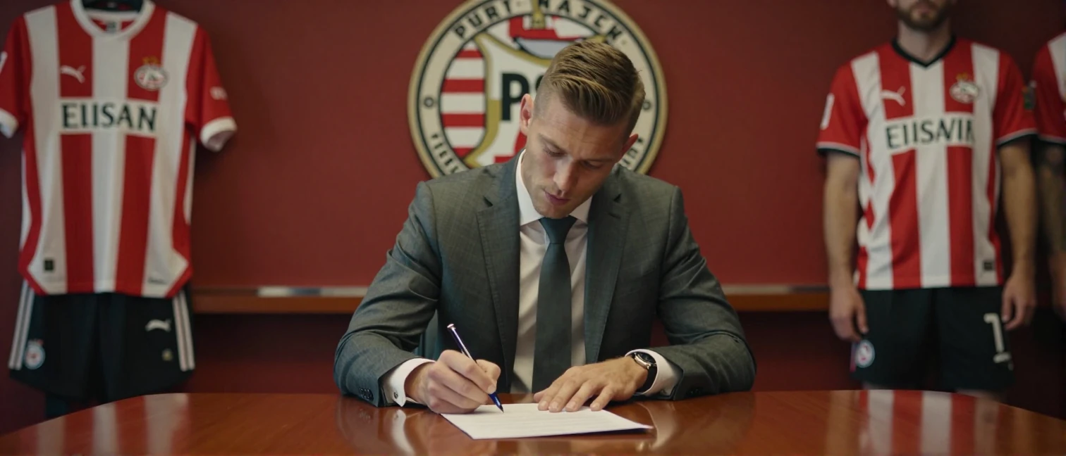 PSV Eindhoven presents Sven Mijnans as the first major reinforcement for the new season