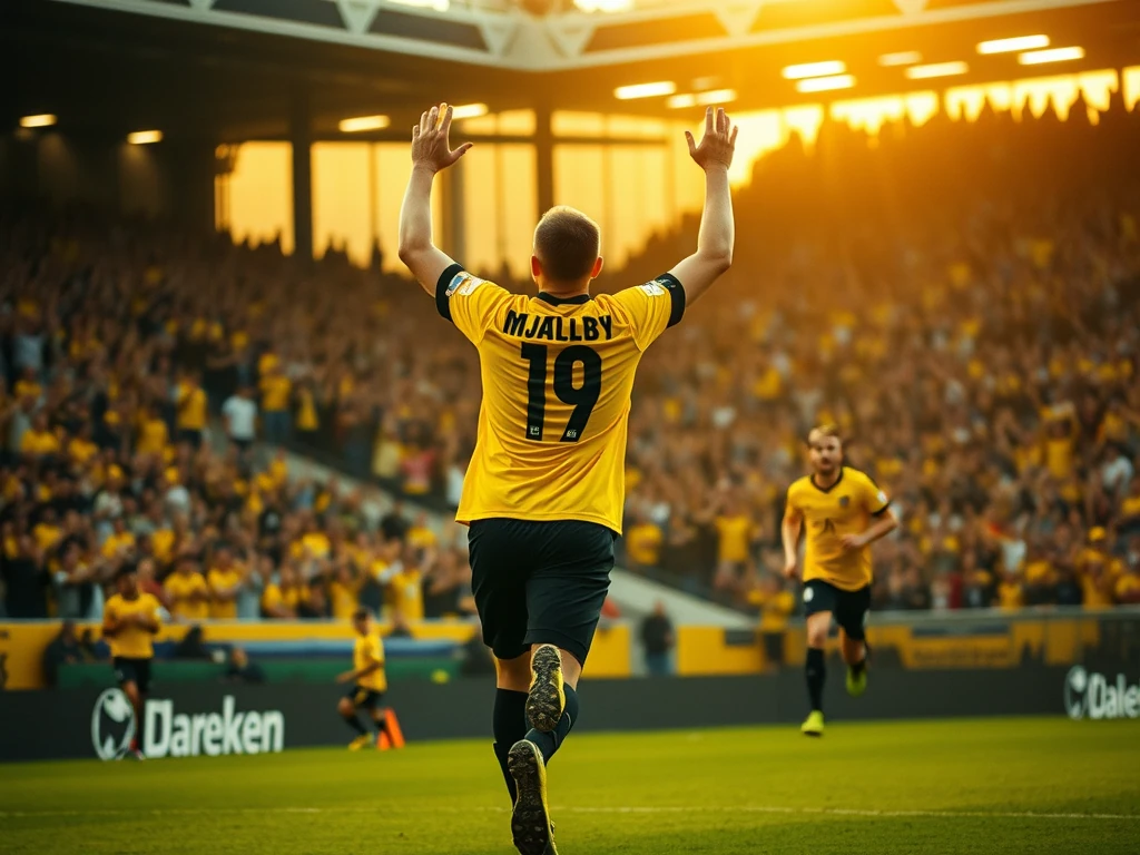 Mjallby spelade oavgjort mot Häcken i Allsvenskan
