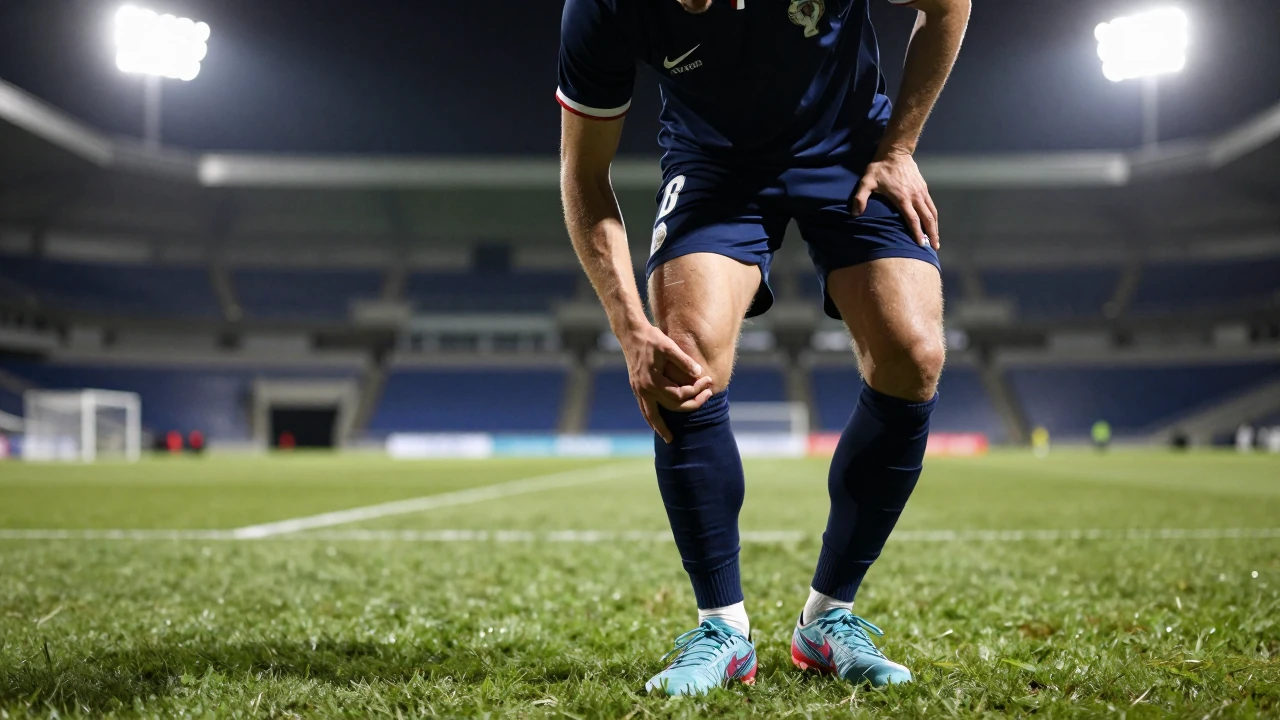 El futbolista georgiano del PSG se sometió a una operación exitosa en Doha por la rotura del ligamento cruzado anterior...