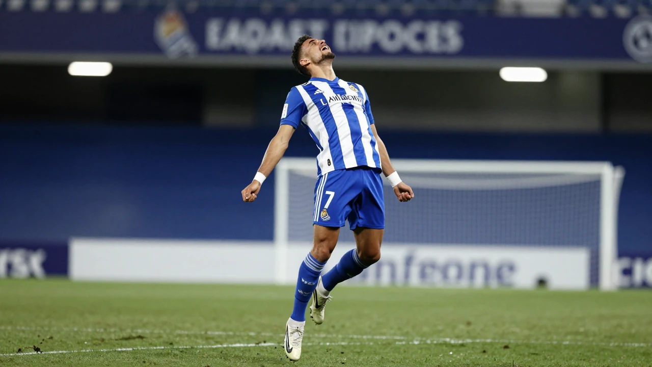 Beñat Turrientes adelantó a la Real, que vio cómo Sekou Keita empató en el 88' para un 1-1 que deja a los donostiarras...