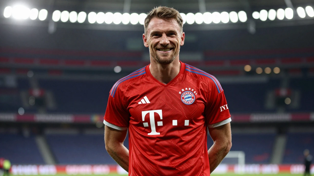 Markus Krösche, der Sportdirektor von Eintracht Frankfurt, ist zufrieden mit Nathaniel Browns Transfer nach FC Bayern