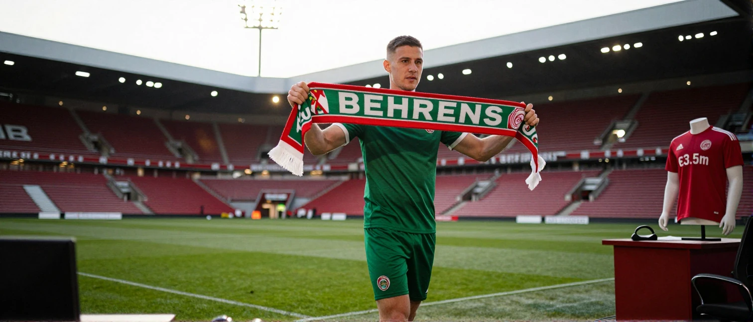 Der FC Augsburg sichert sich den linken Abwehrspieler Hennes Behrens von Hoffenheim für 3,5 Mio