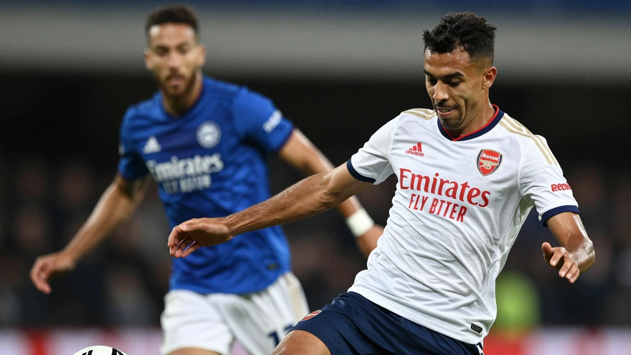Arsenal's new signing Bruno Guimaraes made a strong impression in his debut, helping the Gunners draw with Como in a...
