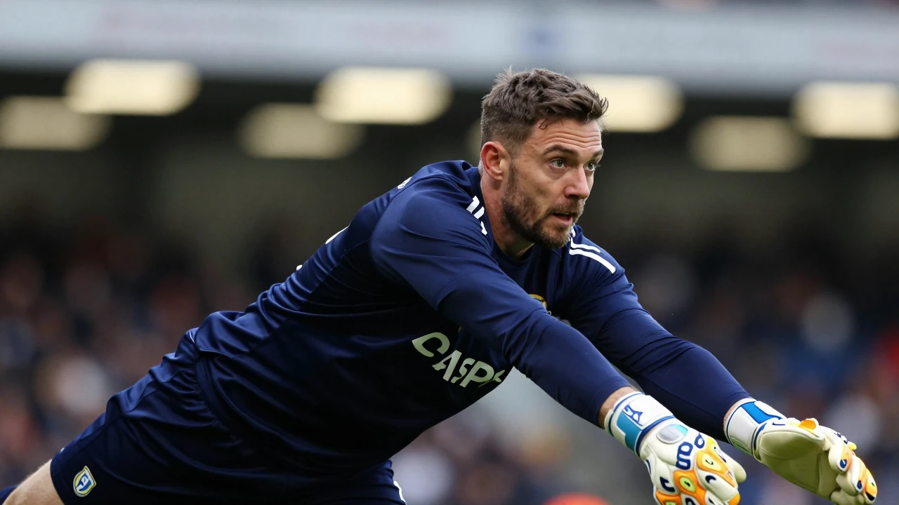 Millwall Football Club advances in the Carabao Cup after goalkeeper Lukas Jensen saves four penalties, a feat unseen in...