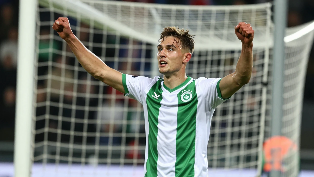 Lequincio Zeefuik scoorde en gaf een assist in de 2-3 zege van Fortuna Sittard bij FC Groningen, waarmee de club op de...