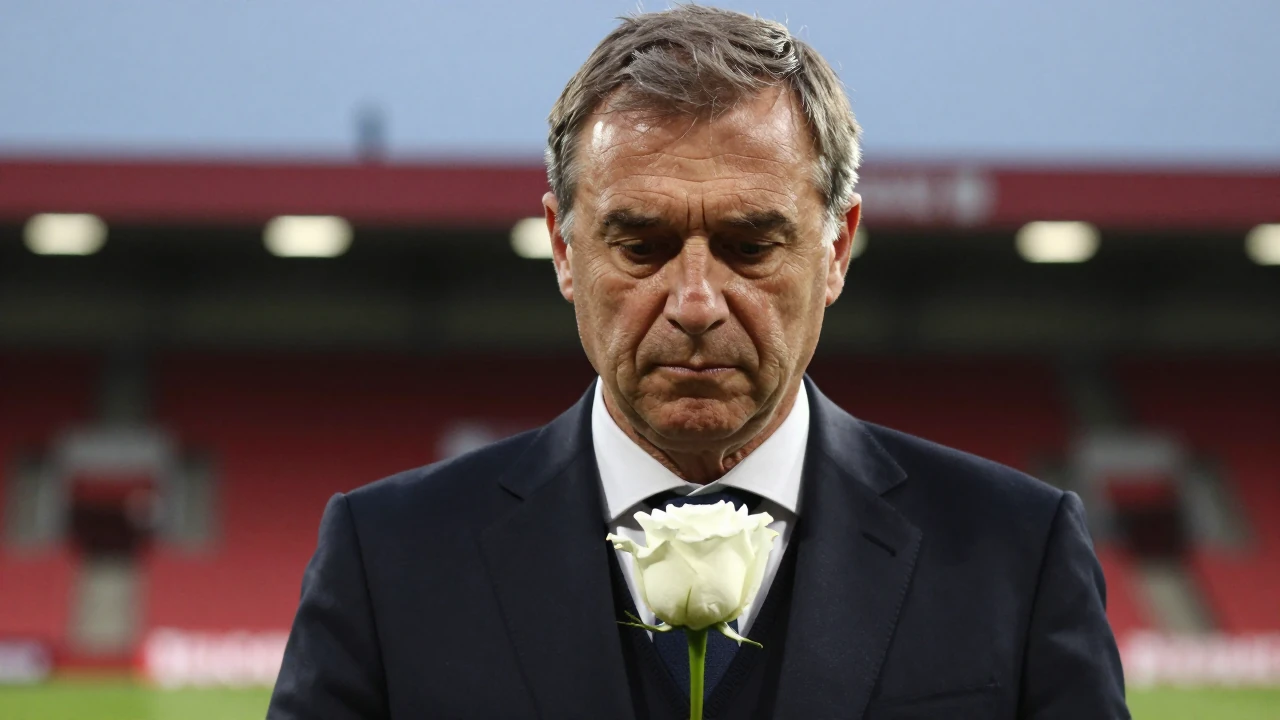 Le président du Toulouse Football Club, Olivier Cloarec, a participé à un hommage émouvant à Eric Roy avant le match à...