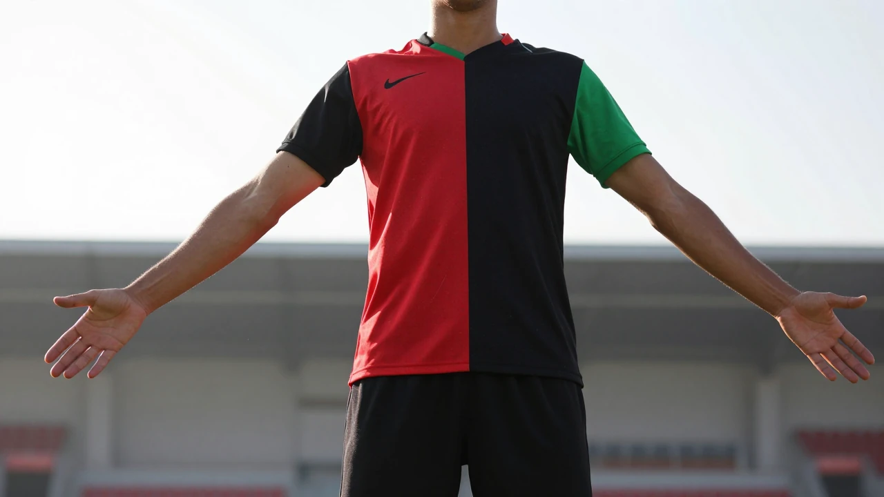 NEC Nijmegen's classic red, black and green Balkenshirt was reinstated as the home kit in 2016 following a referendum...