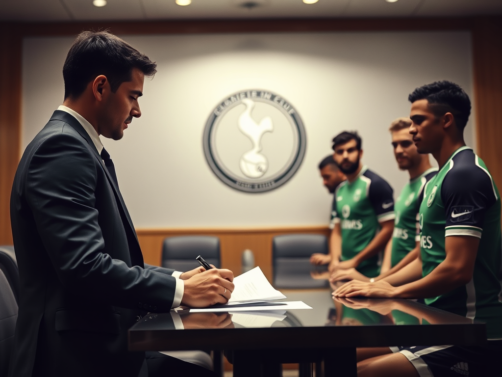 Tottenham e a busca por Trubin no mercado de transferências