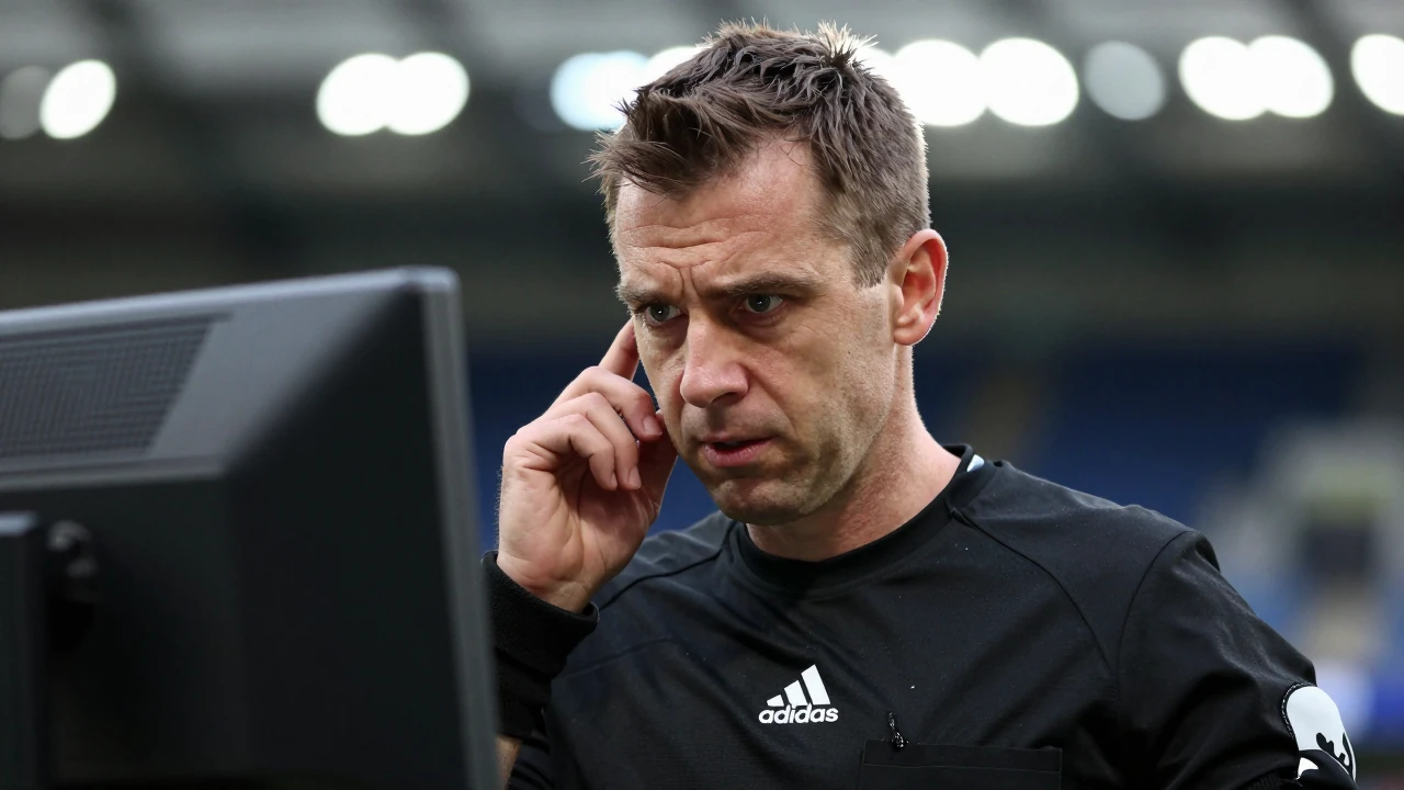 Gary Neville apologised to VAR after Arsenal's disallowed goal against Chelsea, with the Blues sitting 4th in the Premier...
