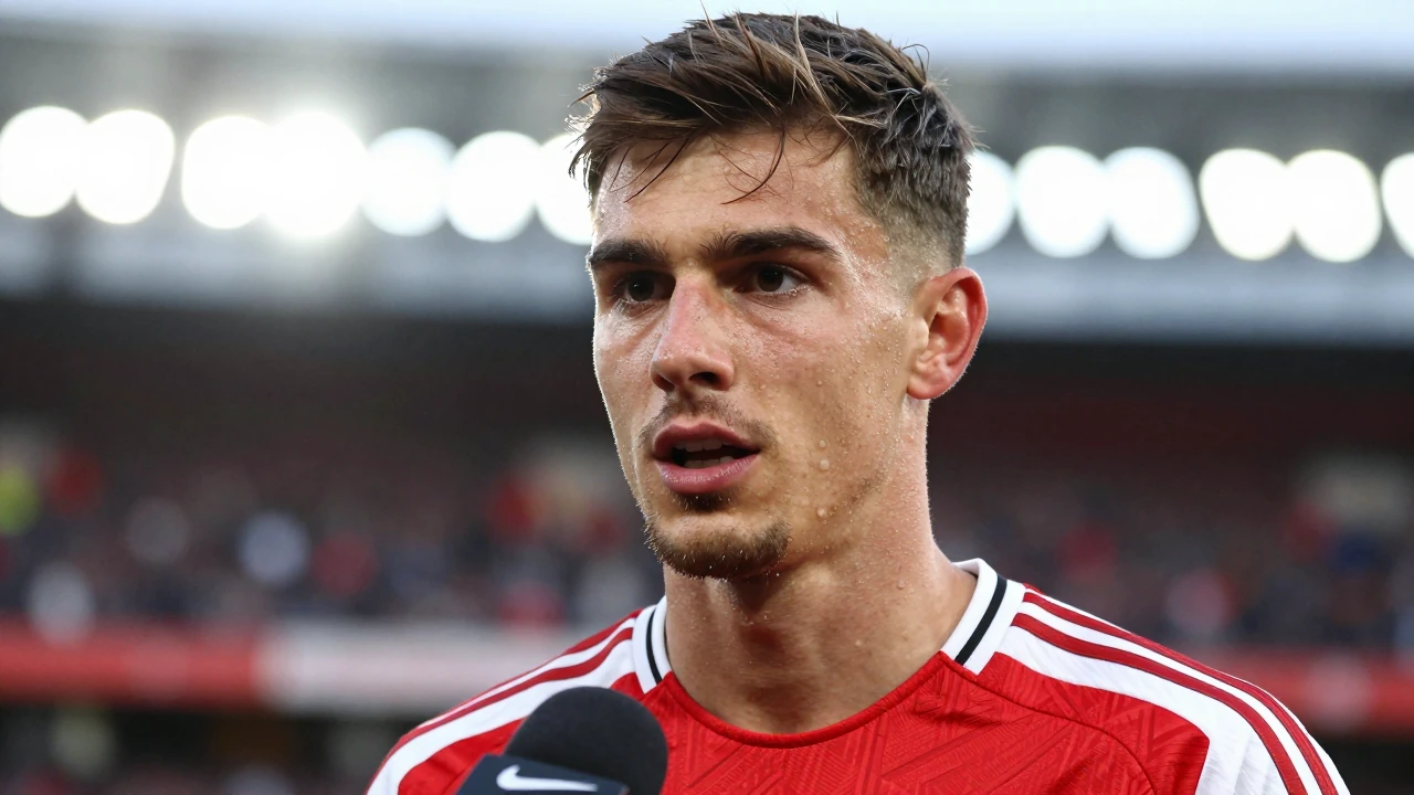 Riccardo Calafiori says Arsenal’s links to Bruno Guimaraes and Vinicius Jr prove the club’s ambition after finishing 1st...