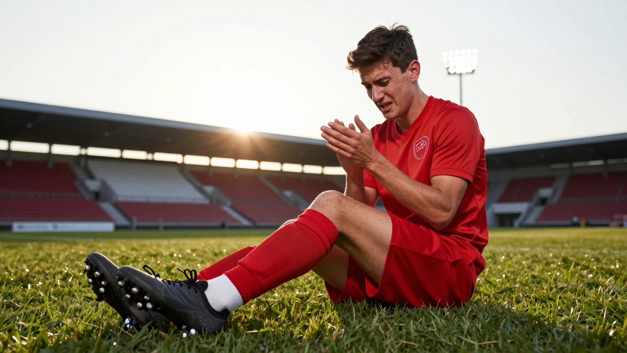 Der 19-jährige Abwehrspieler Noahkai Banks zog sich im U21-Länderspiel eine Außenbandverletzung im rechten Knie zu und...