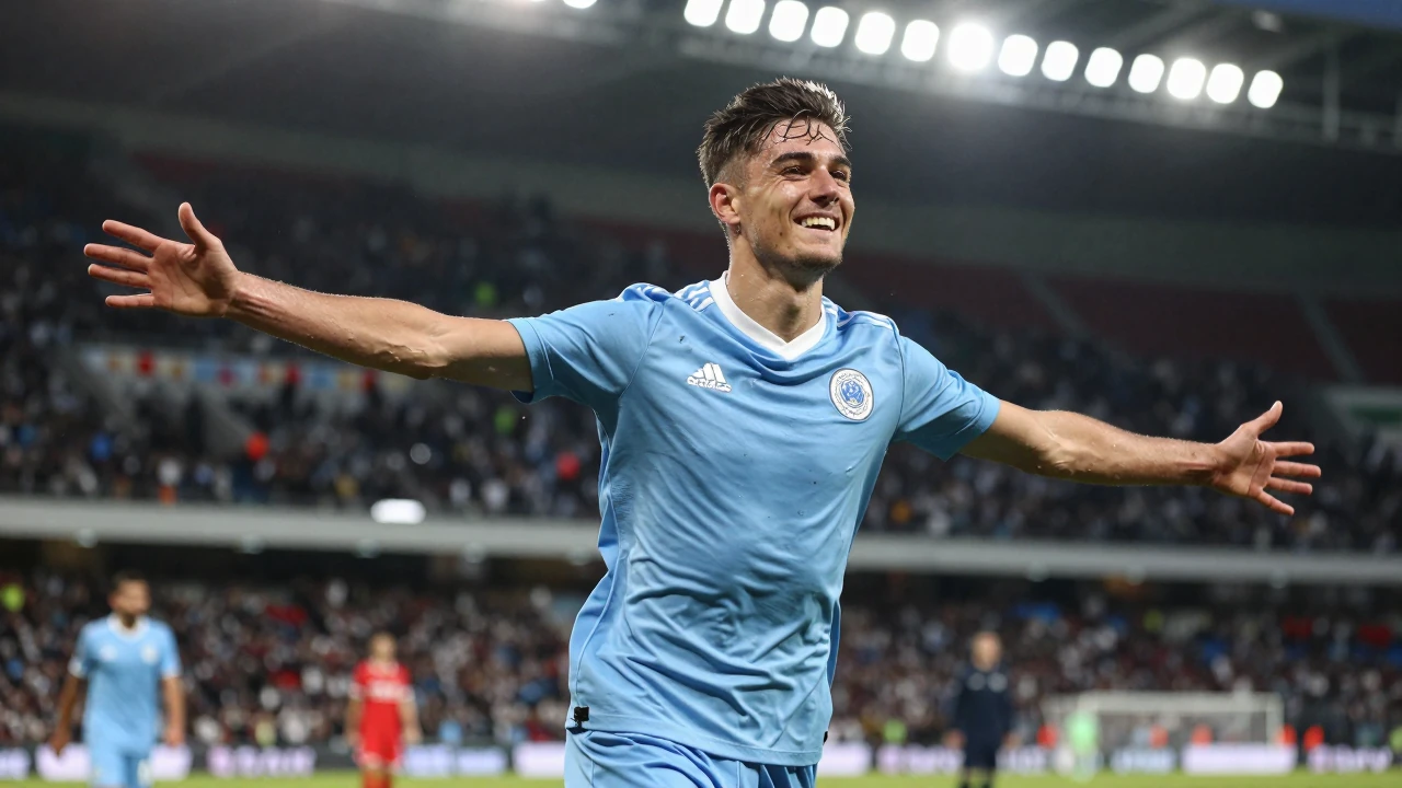 Diego García Campos scored the late first-half winner as Malmo FF secured a crucial three points against league leaders...