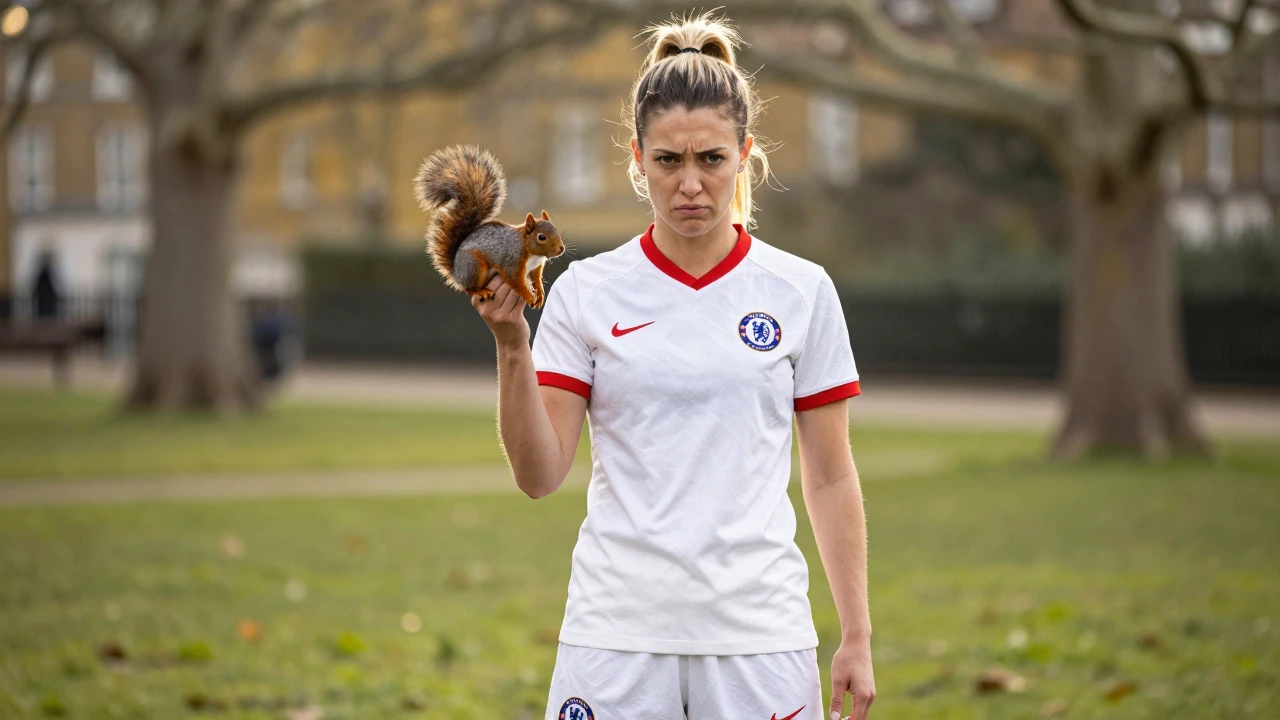 Pawgli, the 27-year-old influencer dating Chelsea full-back Pep Chavarria, told TikTok followers that a squirrel forced...
