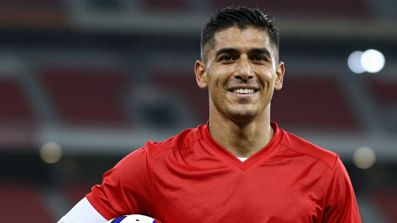 Colombian midfielder Gustavo Puerta, formerly of Racing Santander, has been unveiled as a new signing for Greek side...