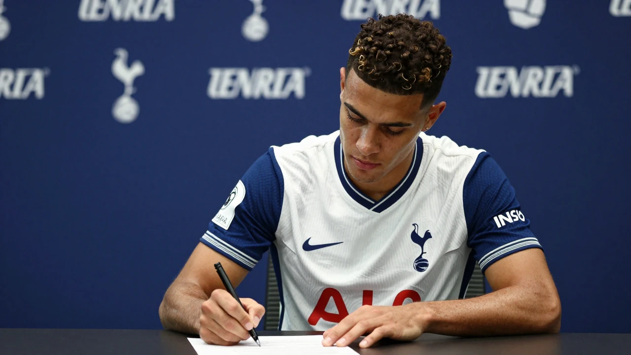 Tottenham Hotspur have agreed a club-record £85 million sale of Brazil winger Savinho to Manchester City, according to an...