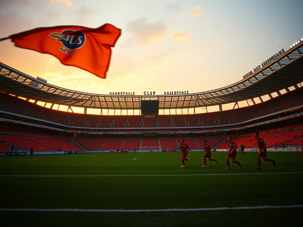 De iconische oranje dubbeldekker van het Nederlands Elftal arriveert in Houston voor het WK 2026