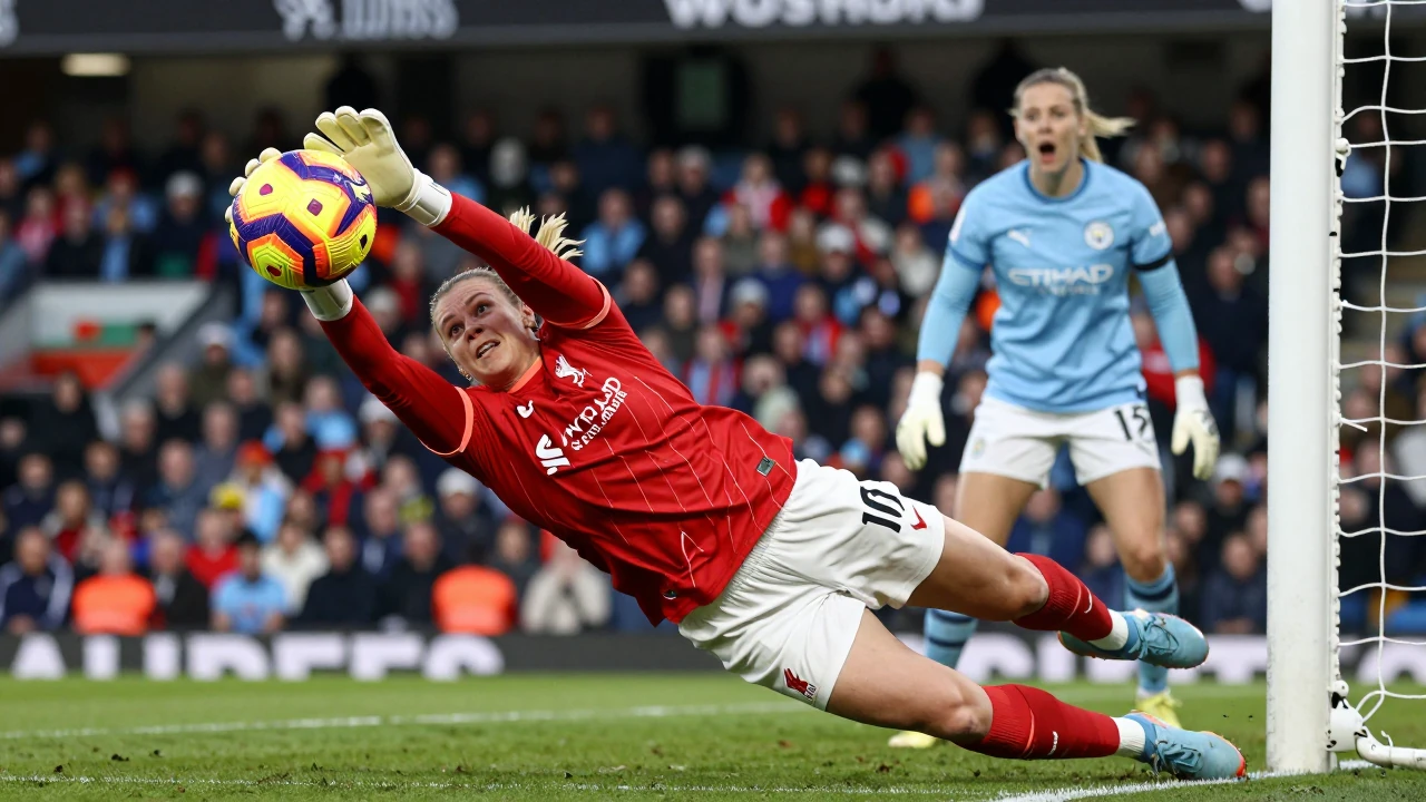 Liverpool Women's match against Manchester City ends in a 1-0 defeat, with the Reds struggling to convert early chances...