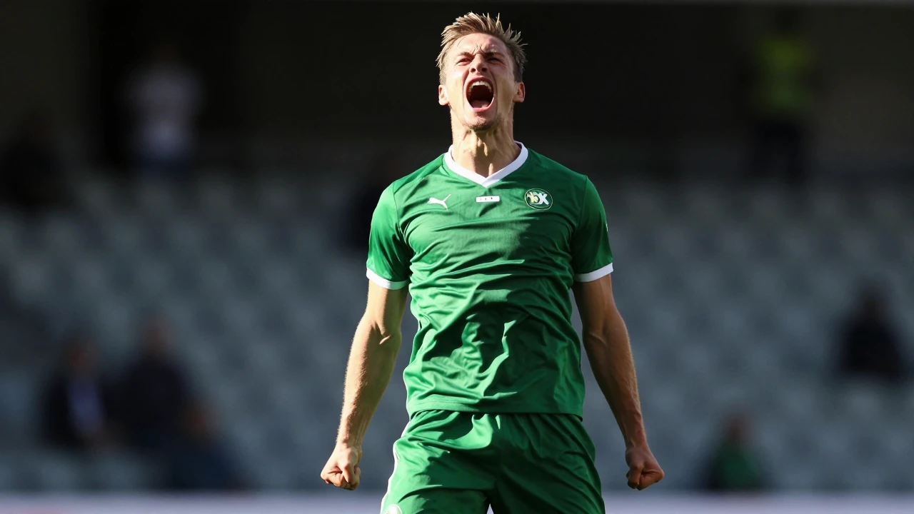L. Arvidsson scored a 93rd-minute winner for Halmstads BK against Kalmar FF, a vital victory in their fight to avoid...