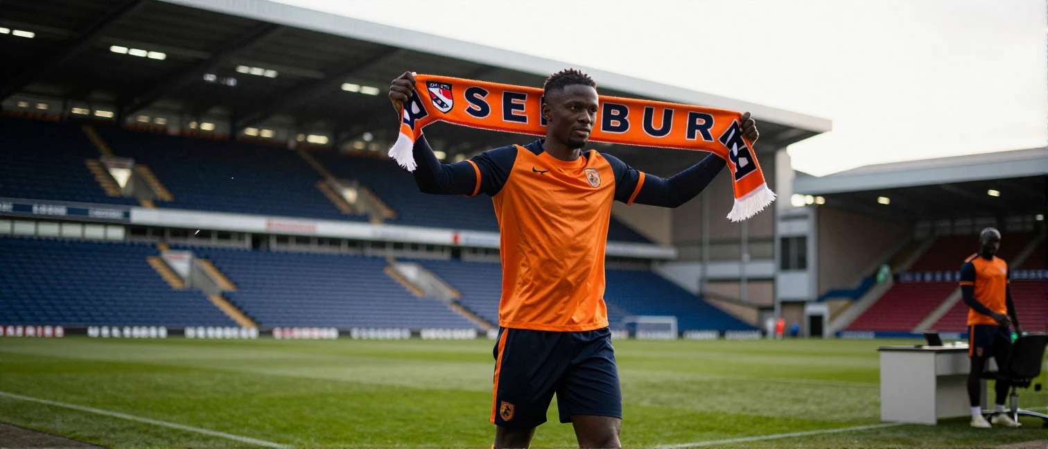 Luton Town striker Gbode has moved to Shrewsbury Town on a season-long loan