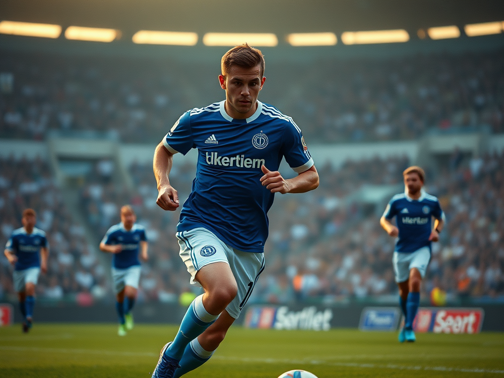Karlsruher's H. Bernat: Guardian of the Goal