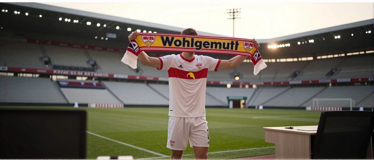 Fabian Wohlgemuth betont: Der VfB Stuttgart geht gelassen in die neue Saison