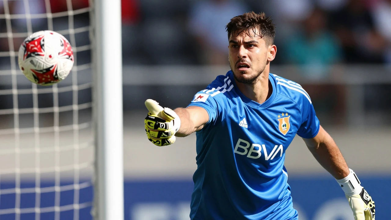 El portero colombiano perdió un balón a los seis minutos, permitiendo a César Garza abrir el marcador en la derrota de...