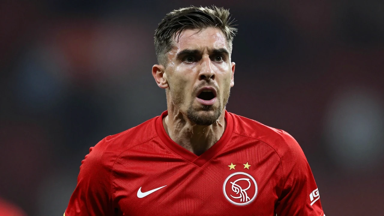 De brute tackle van PSV'er Ruben van Bommel op Aaron Bouwman in de slotfase leidde tot een massale confrontatie en felle...