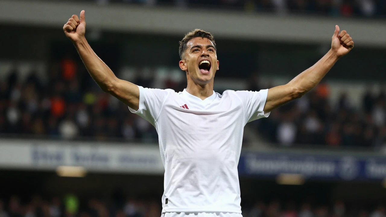 Tom Lawrence scored for Derby County in a 2019 Championship match against Luton Town at Pride Park, a moment captured by...