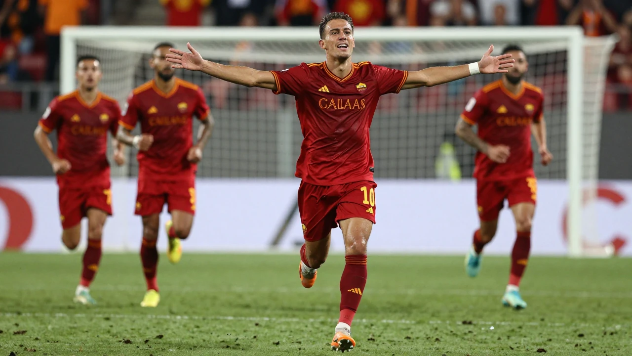 L'AS Roma ha vinto 2-1 contro l'Atalanta in rimonta, raggiungendo la seconda posizione in classifica con 9 punti e...