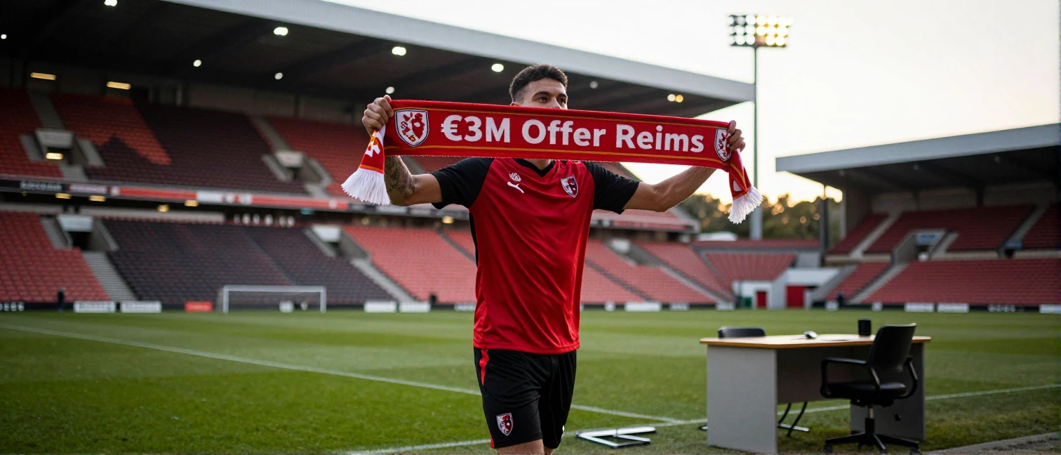Lincoln City FC has launched a €3m offer for Reims' Oumar Diakité, a 22-year-old Ivorian striker