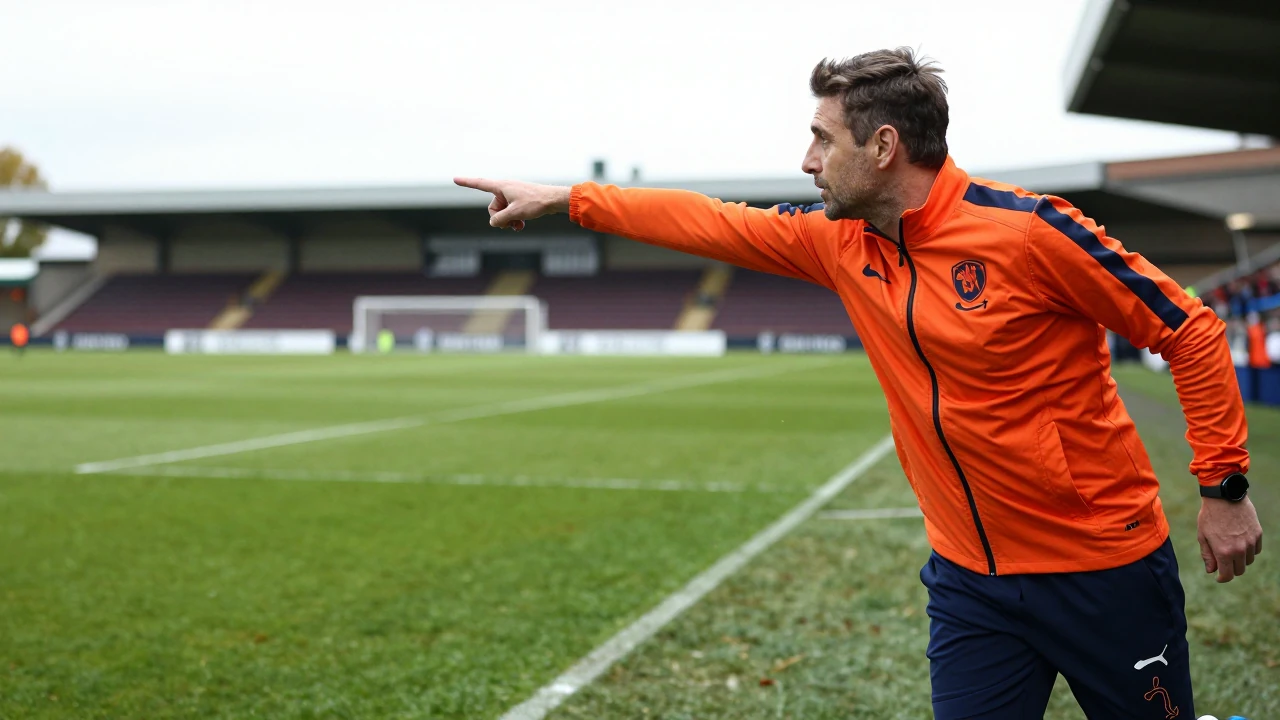 Dundee United manager Jim Goodwin will be back in the technical area against St Mirren after remotely overseeing three...