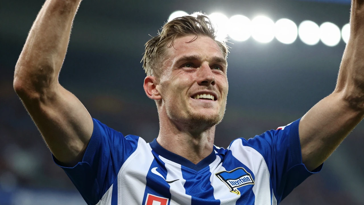 Hertha BSC gewann 5:3 in Braunschweig und beendete den Rechtsstreit mit Ex-Manager Fredi Bobic durch eine Millionen-Zahlung