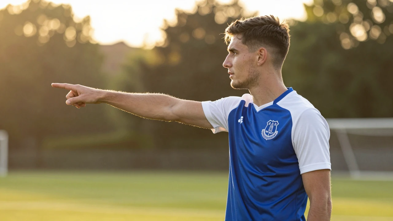 Jarrad Branthwaite has returned to Everton training after spending the summer in Munich recovering from persistent...