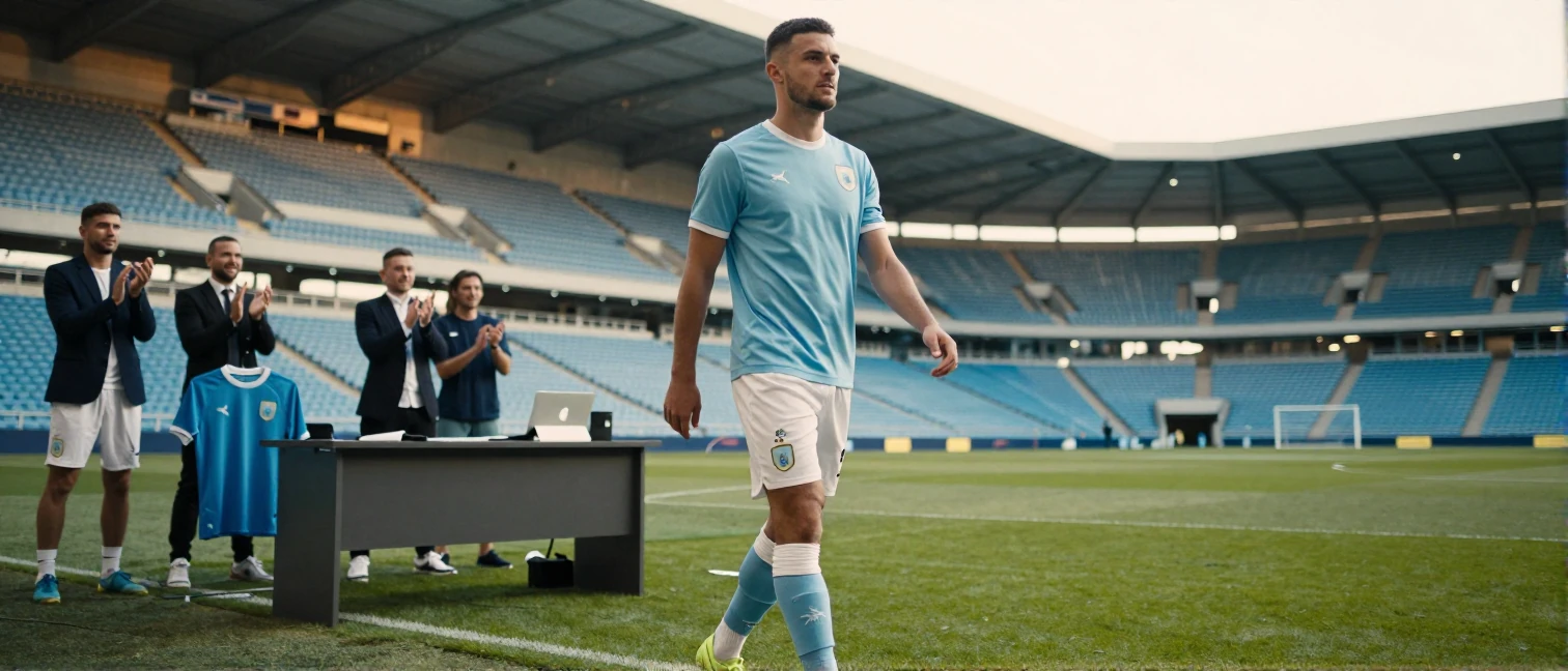 Manchester City signs Elliot Anderson in a major transfer, a midfielder who is now at the club he always wanted to play for