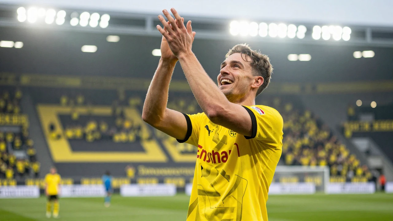 Borussia Dortmund startet mit Vodafone eine Aktion, bei der Fans in der BVB-App Punkte sammeln, wenn sie ihr Handy...
