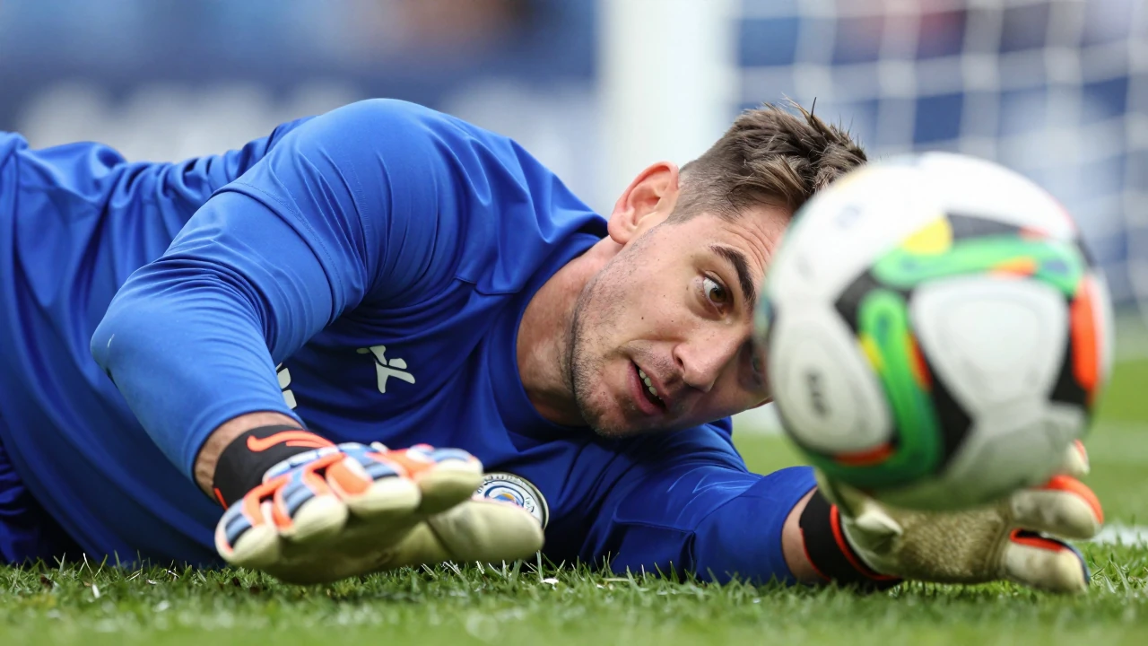 Leicester City legends secured a penalty shootout victory to mark the 2016 Premier League title win, with Conrad Logan...