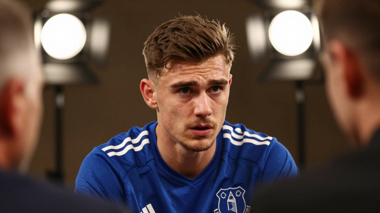Everton forward Martin Sherif accused of 61 alleged bets on games, violating the Football Association's gambling policy