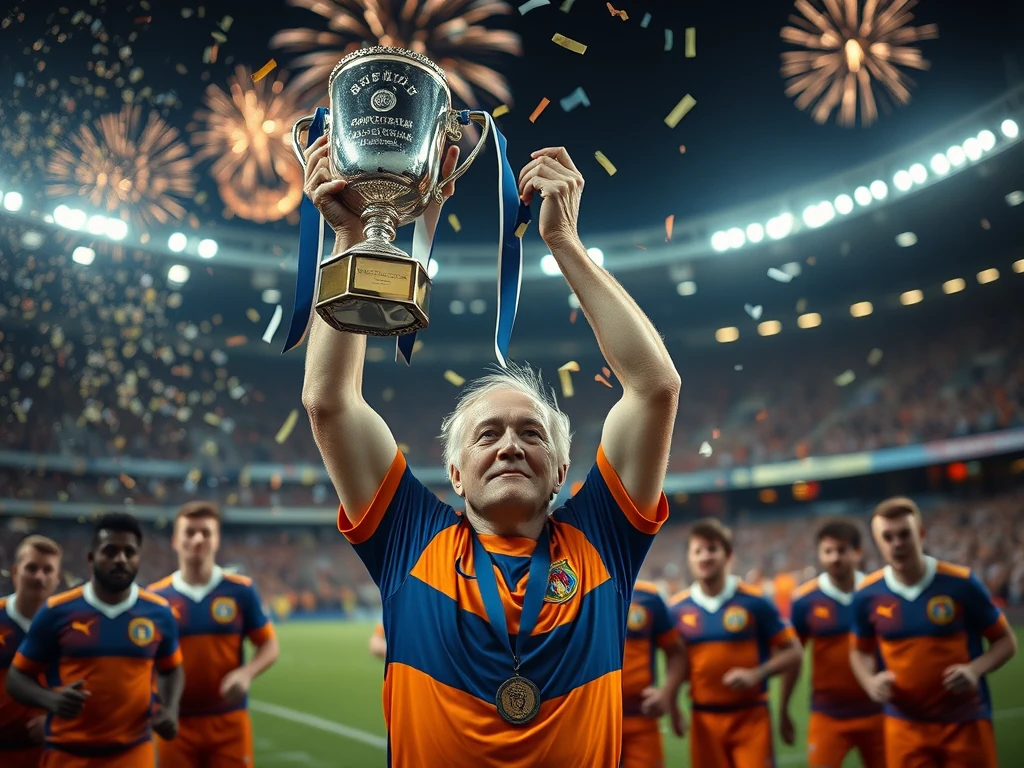 Mansfield Town's Over 60s squad has clinched the Charlie Walker Memorial Trophy, showcasing talent and teamwork