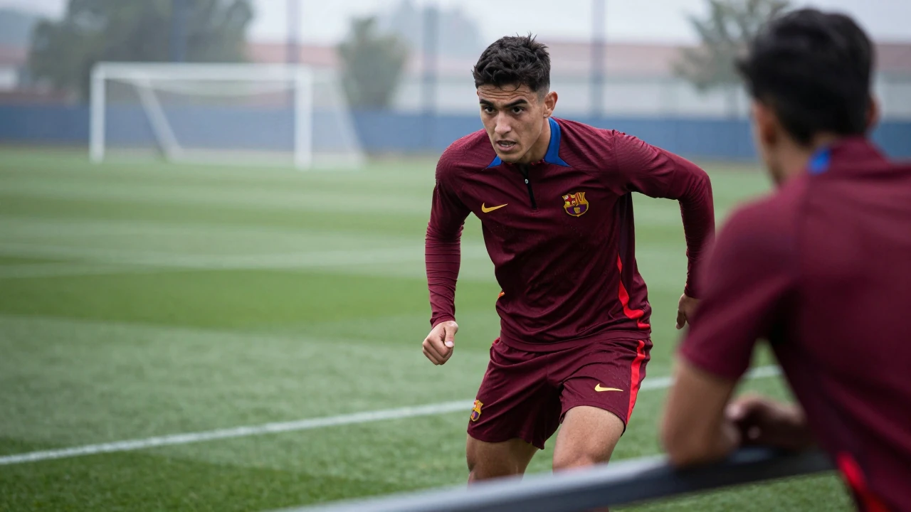 El Barcelona realizó una sesión conjunta con jugadores del Barça Atlètic y Juvenil para mantener la forma física y...