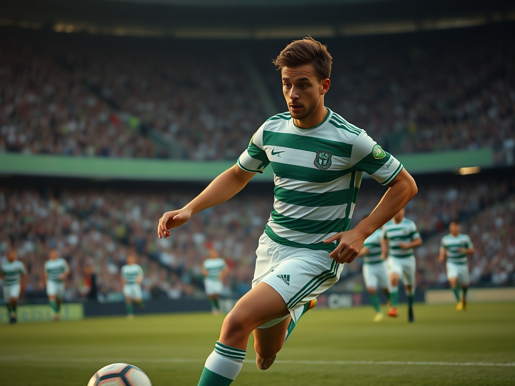 Celtic Star Inspires Next Generation of Jersey Footballers