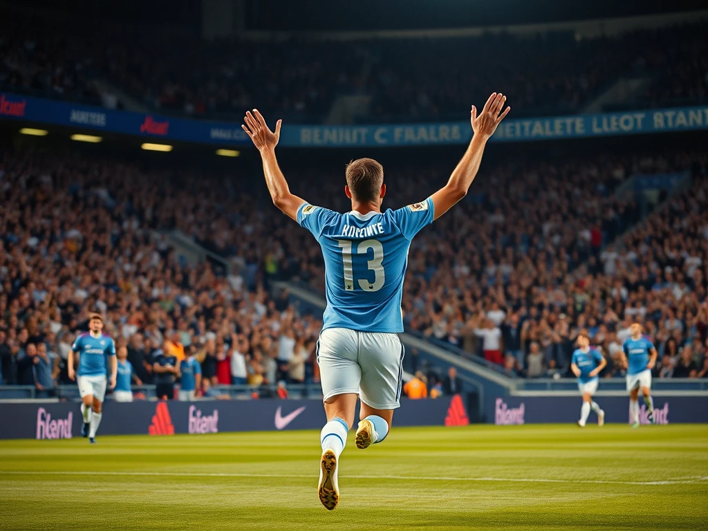 Malmö FF vann stort mot Kristianstad med 6-0, Kanutte blev hattricksskytt och MFF klättrar upp på tredjeplats i...